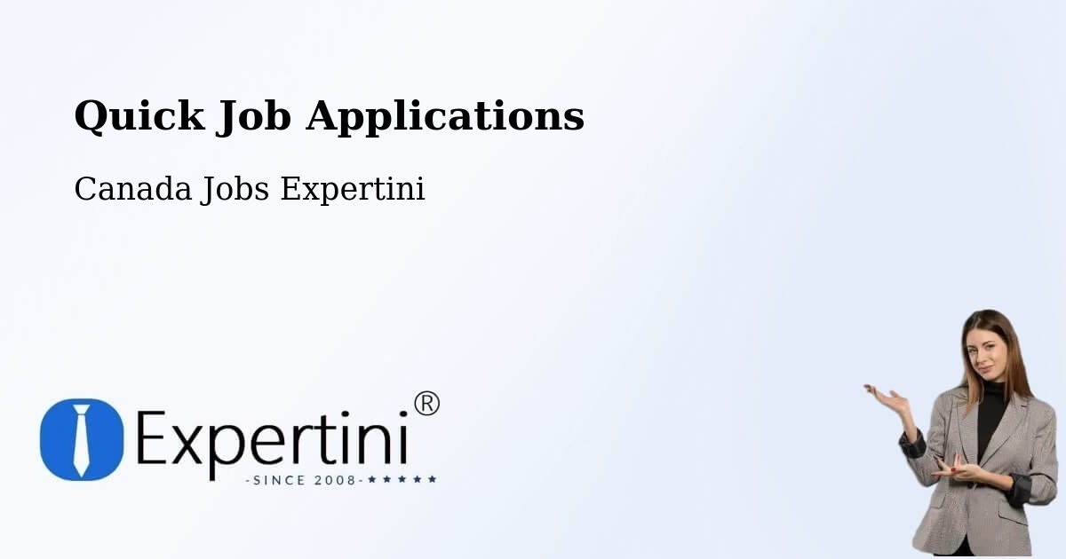 Quick Apply Feature – Trail - Canada Jobs Expertini